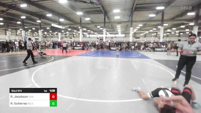 123 lbs Round Of 16 - Ryan Jacobson, Lions WC vs Raymond Gutierrez, Relentless