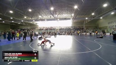 49 lbs Round 3 - Waylon Schei, Bear Lake Wrestling Club vs Taylor Van Buren, Grace Wrestling Club