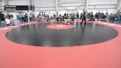 120 lbs Cons. Sub-rd Of 32 - Luke Mosher, Ridgeline vs Mateo Ruiz, CYC