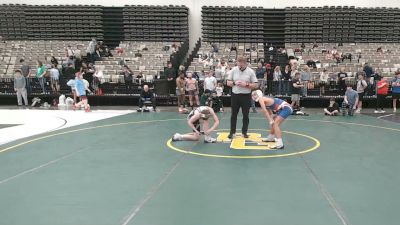102-I lbs Consi Of 8 #2 - Julian Ledesma, The Mat Club vs Baine Kitchen, Old Bridge Wrestling Club