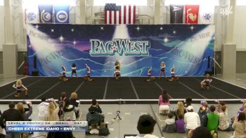 Cheer Extreme Idaho - Envy [2026 L2 Youth - D2 - Small Day 1] 2026 PacWest Utah Challenge