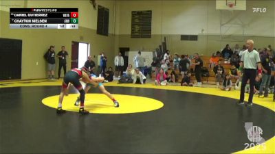 76 lbs Cons. Round 4 - Daniel Gutierrez, Team Selma vs Chayton Nielsen, Spring Hills Wrestling