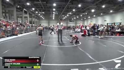 64 lbs Quarterfinal - Chasyn Wilder, Triumph vs Kale Rush, Ellsworth