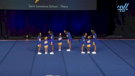 Saint Lawrence School - Titans [2025 L1.1 Youth - PREP Finals] 2025 UCA & UDA All Star National Championship