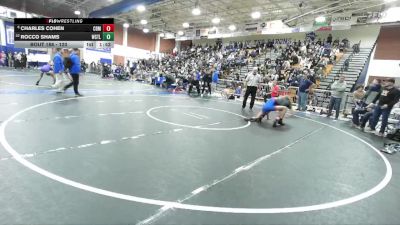 120 lbs Champ. Round 2 - Rocco Shams, Westlake vs Charles Cohen, Corona Del Mar