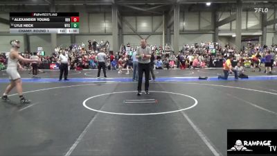 160 lbs Champ. Round 1 - Lyle Heck, WTC vs Alexander Young, Renegades