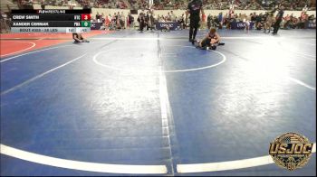 58 lbs Round Of 16 - Crew Smith, Hinton Takedown Club vs Xander Cermak, Perry Wrestling Academy