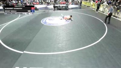 132 lbs Champ. Round 1 - Almanbet Azamatov vs Brody Sigala, Espana Wrestling