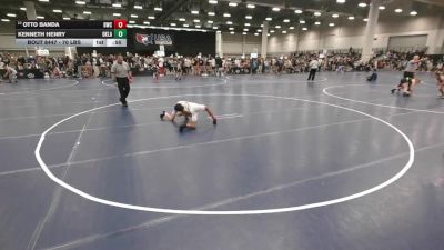 70 lbs Cons. Semis - Otto Banda, Brawlers Wrestling Club vs Kenneth Henry, Oklahoma
