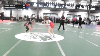 100 lbs 3rd Place - Olivia Anello, Bellport vs Hannah Perro, Noble