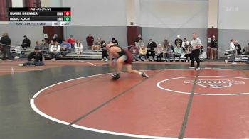 174 lbs Round Of 16 - Blaine Brenner, Minnesota vs Marc Koch, Davidson