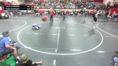 70 lbs Champ. Round 3 - Noah Lombardo, Middleton Wrestling Club vs Evan Capestany, Thunder Ridge Outlaws Wrestling Club