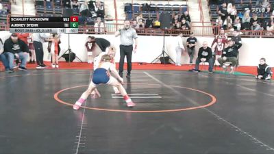 63_G lbs Quarterfinal - Scarlett Mckeown, Wilkes Barre vs Aubrey Stehr, Tri Valley