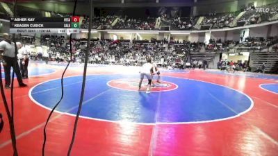 120-3A Cons. Semi - Asher Kay, Heritage-Catoosa vs Keagen Cusick, Calhoun