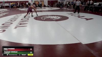 133 lbs Champ. Round 1 - Nick Viveros, Luther vs Thomas Oswald, Augsburg