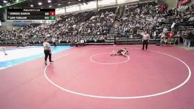 4A 106 lbs Champ. Round 1 - Joshua Garcia, Uintah vs Levi Tueller, Payson