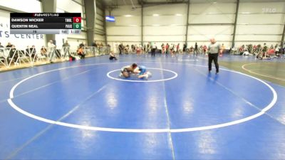 76 lbs Round 4 (1:30pm Friday) - Quentin Neal, PA USA vs Dawson Wicker, Gotcha Blue
