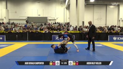 AIDEN RILEY HELLER vs JACK GERALD CARPENTER 2025 World IBJJF Jiu-Jitsu No-Gi Championship