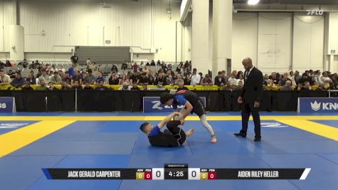 AIDEN RILEY HELLER vs JACK GERALD CARPENTER 2025 World IBJJF Jiu-Jitsu No-Gi Championship