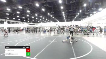 74 lbs 3rd Place - Isaiah Cruz, Pounders WC vs Kyler Robinson, Shootbox WC