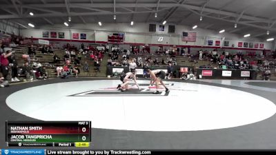 125 lbs Cons. Round 3 - Nathan Smith, Indianapolis vs Jacob Tangpricha, Central Missouri