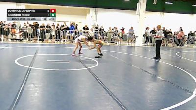 85 lbs Round Of 64 - Dominick DeFilippis, NJ vs Kingston Perez, FL
