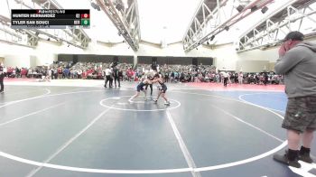 75-B lbs Consi Of 4 - Hunter Hernandez, Barn Brothers vs Tyler San Souci, Refinery
