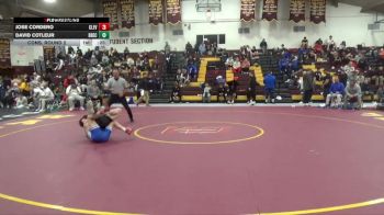 120 lbs Cons. Round 2 - Jose Cordero, Cleveland vs David Cotleur, Brecksville