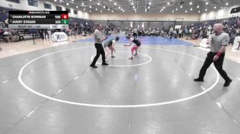 145 lbs Cons. Round 3 - Charlotte Bowman, Yorktown vs Avery Steger, Glenvar