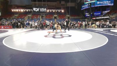 120 lbs Cons. Sub-quarters - Mateo Gallegos, PA vs Gabe Wassom, KS