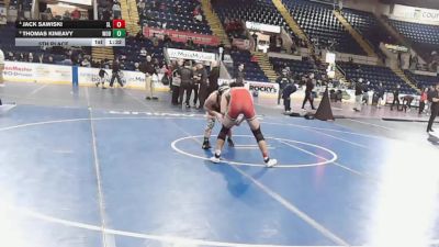 175 lbs 5th Place - Jack Sawiski, Silver Lake vs Thomas Kineavy, Woburn