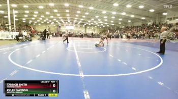 6-165 lbs Champ. Round 1 - Tannor Smith, Thomas Edison vs Kyler Swensn, Western Branch