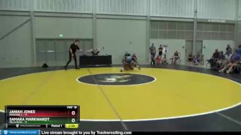 132 lbs Round 2 (8 Team) - Janiah Jones, Missouri 2 vs Samara Markwardt, Oklahoma