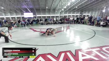 130 lbs Cons. Round 7 - Katerina Ivanova, Bishop Kelly vs Kelseigh Banks, Salem Hills