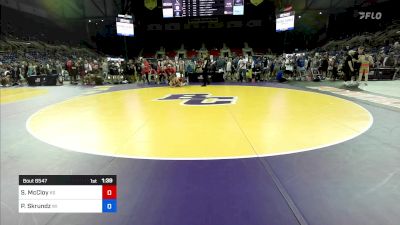 126 lbs Cons 64 #2 - Silas McCloy, KS vs Patrick Skrundz, WI