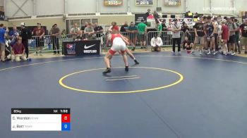 65 kg Round Of 32 - Chase Warden, 3FWrestling vs Joshua Barr, Team Donahoe