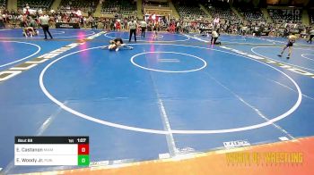 84 lbs Final - Elijah Castanon, Miami Wrestling Club vs Eddie Woody Jr., Purler Wrestling, Inc