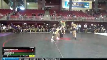 113 lbs Round 2 (8 Team) - Brenyn Delano, Columbus vs Jesse Lewis, Norfolk