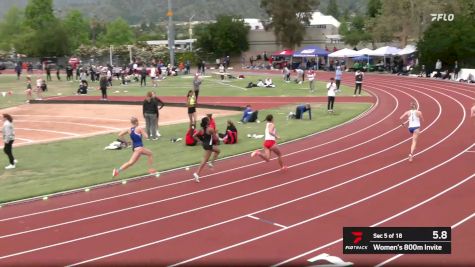 Women's 800m Open