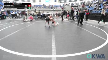 55 lbs Final - Chance Chill, Perry Wrestling Academy vs Luxton Sullivan, Cowboy Wrestling Club