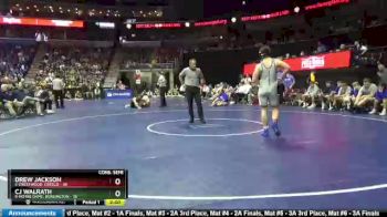 220 lbs Consolation Wb - Youseff Rezbekallah, 8-Notre Dame, Burlington vs Landen Schemmel, 5-Crestwood, Cresco