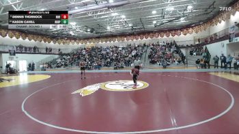 138 lbs Champ. Round 1 - Dennis Thornock, Riverton vs Kason Cahill, Rock Springs