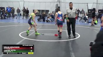 76 lbs Finals (2 Team) - Nolan Adolphson, 84 Athletes vs Carter Votta, Headhunters