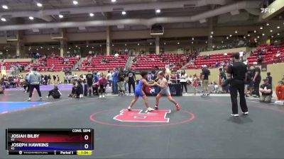 98 lbs Cons. Semi - Josiah Bilby, KS vs Joseph Hawkins, KS