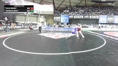 Girls 3A 170 lbs Champ. Round 1 - Julia Wright, White River (Girls) vs Morgan Smith, Edmonds-Woodway (Girls)