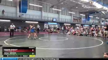 140 lbs Round 8 (10 Team) - Maggie Dudley, Strong House vs KENLY BROWN, Alabama Elite Gold