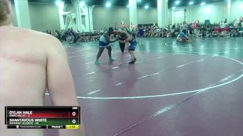 285 lbs Round 7 (10 Team) - Dylan Hale, Owen Valley vs Shantavous White, Somerset Academy