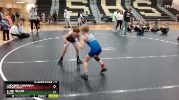 70 lbs 2nd Place Match - Jackson Chapman, Cane Bay Cobras vs Luke Miller, Sly Fox