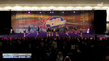 Brandon All-Stars - Ivy [2025 L1 Junior Day 1] 2025 Spirit Cheer Dance Grand Nationals &amp; Cheer Nationals