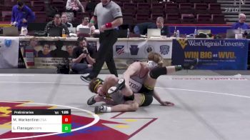 127 lbs Preliminaries - Miles Warkentine, Conestoga vs Liam Flanagan, Central Dauphin